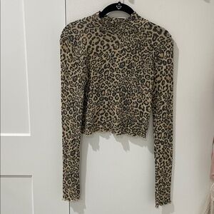 Urban Outfitters Leopard Top